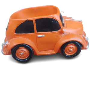 Orange Vintage Car Planter - Pot