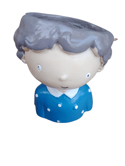 Blue Boy Planter - Pot