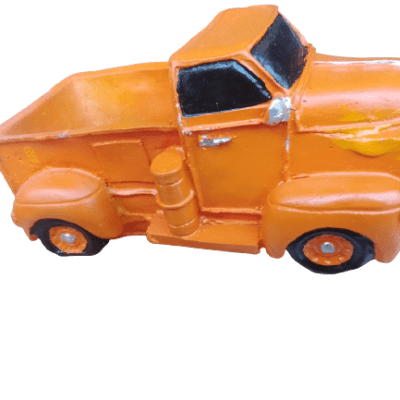Orange Truck Planter - Pot