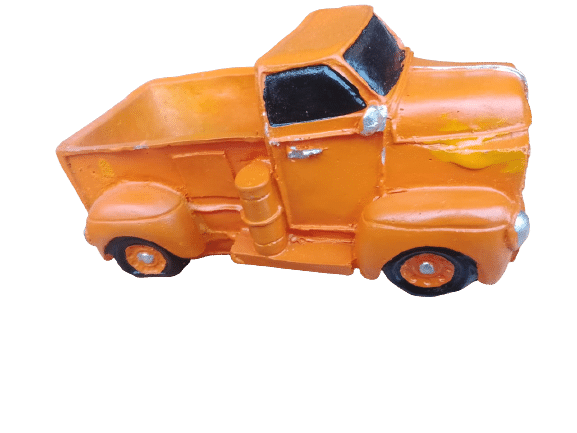 Orange Truck Planter - Pot